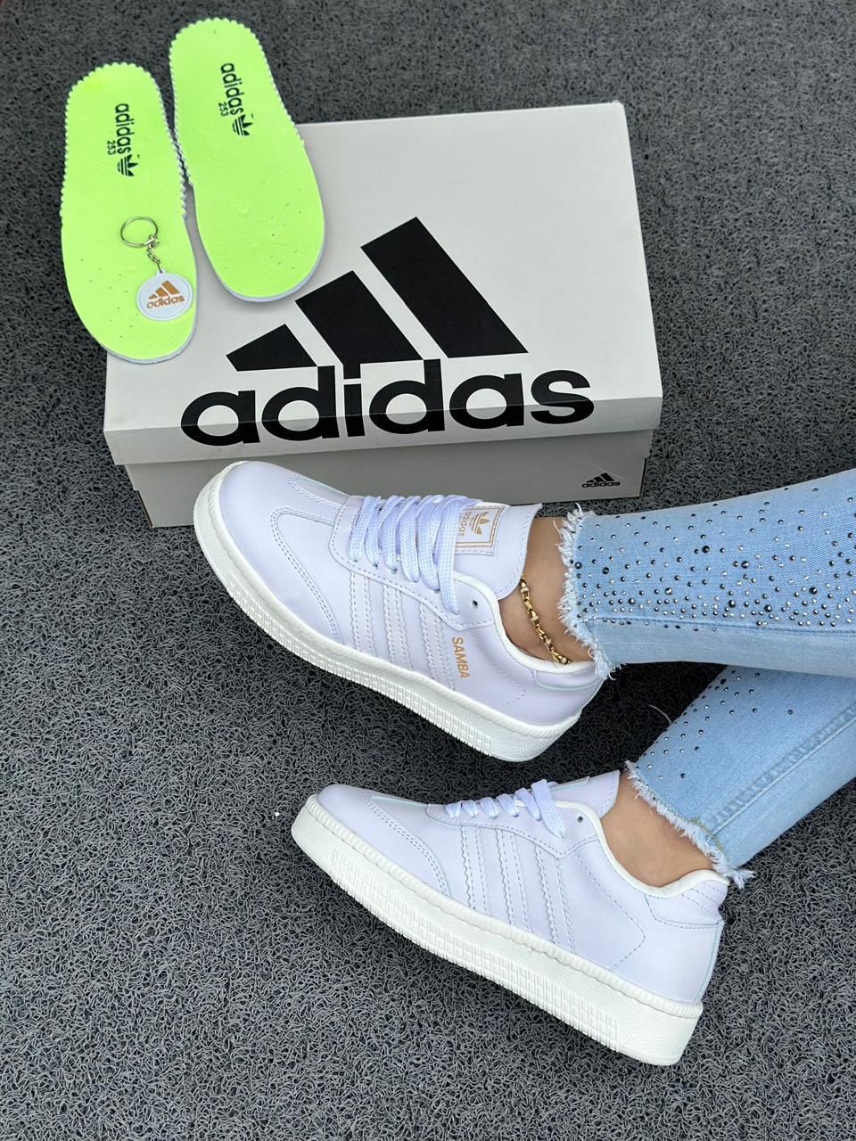 👟 ZAPATILLAS DE TENIS PARA MUJER SAMBA XLG ADIDAS 🔥
