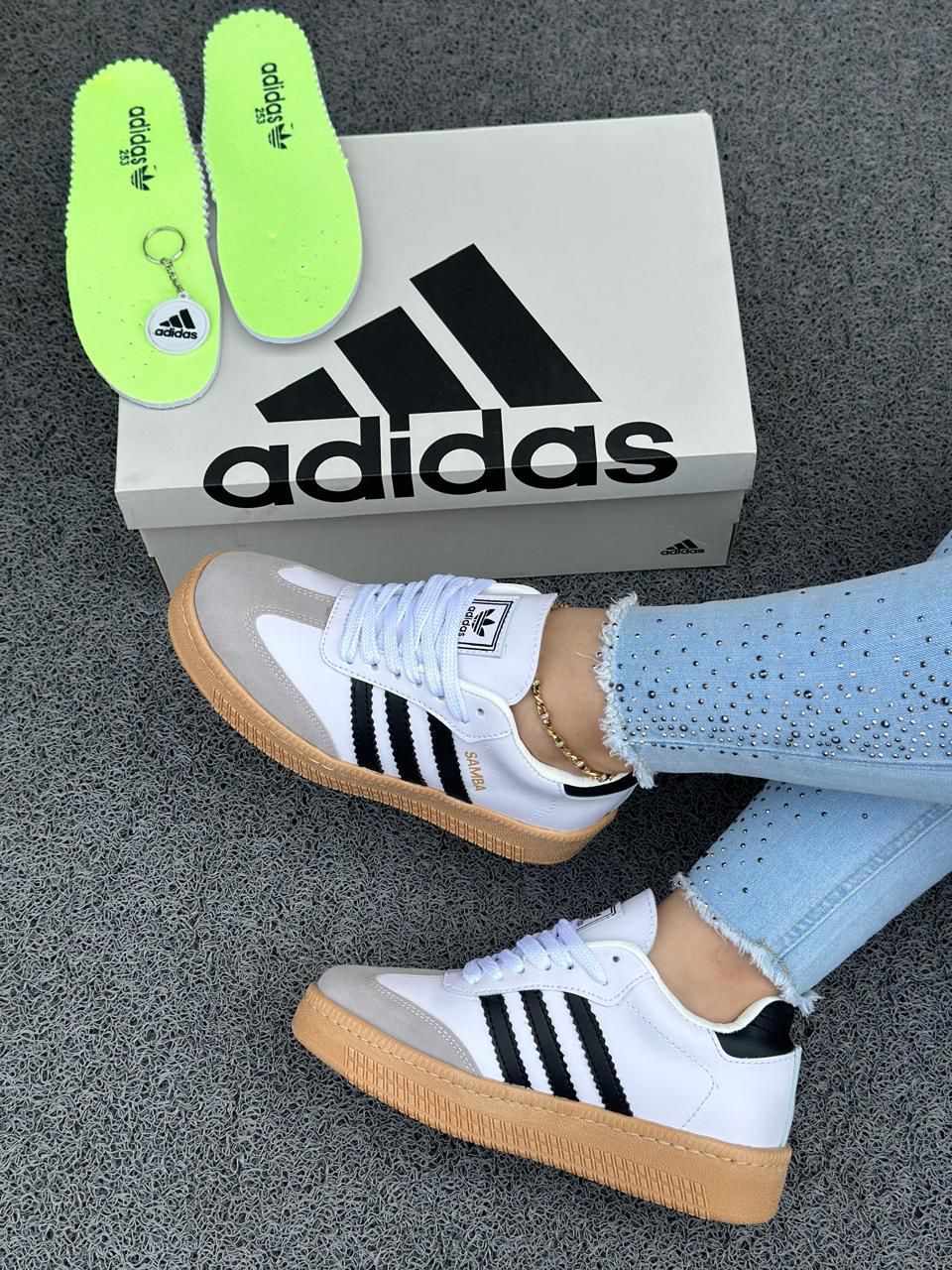 👟 ZAPATILLAS DE TENIS PARA MUJER SAMBA XLG ADIDAS 🔥