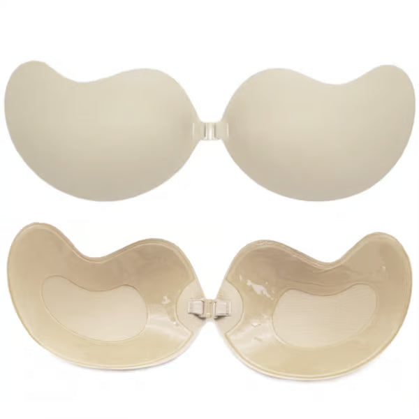 Brasier Invisible de Silicona – Comodidad y Soporte sin Tirantes