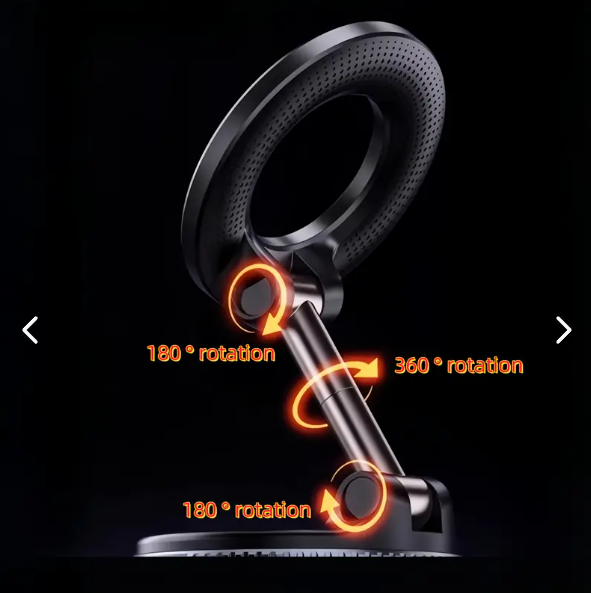 Soporte Magnético Giratorio 360° para Celular - Flexibilidad y Estilo para tu Dispositivo